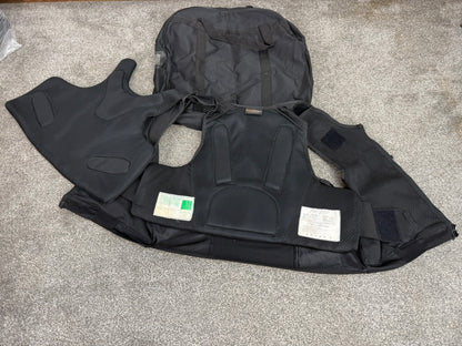 Ex Police Cooneen Body Armour Vest & Bag XX LRG - VGC Anti Stab & Ballistic HG1A & KR1