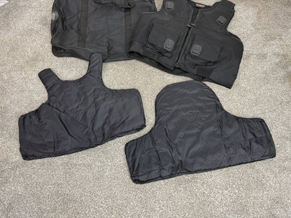 Ex Police Cooneen Body Armour Vest & Bag XX LRG - VGC Anti Stab & Ballistic HG1A & KR1