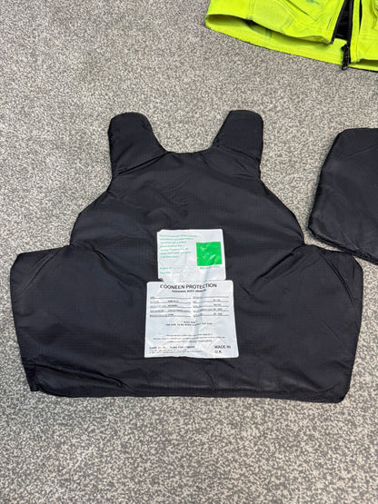Ex Police Cooneen Body Armour Stab Vest MEDIUM - Anti Stab & Ballistic HG1A & KR1
