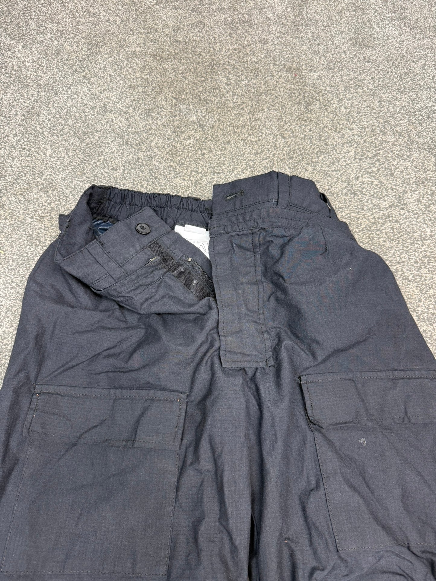 Ex Police Flame Retardant Riot Trousers Lined Overall Coverall Part of 2 Piece