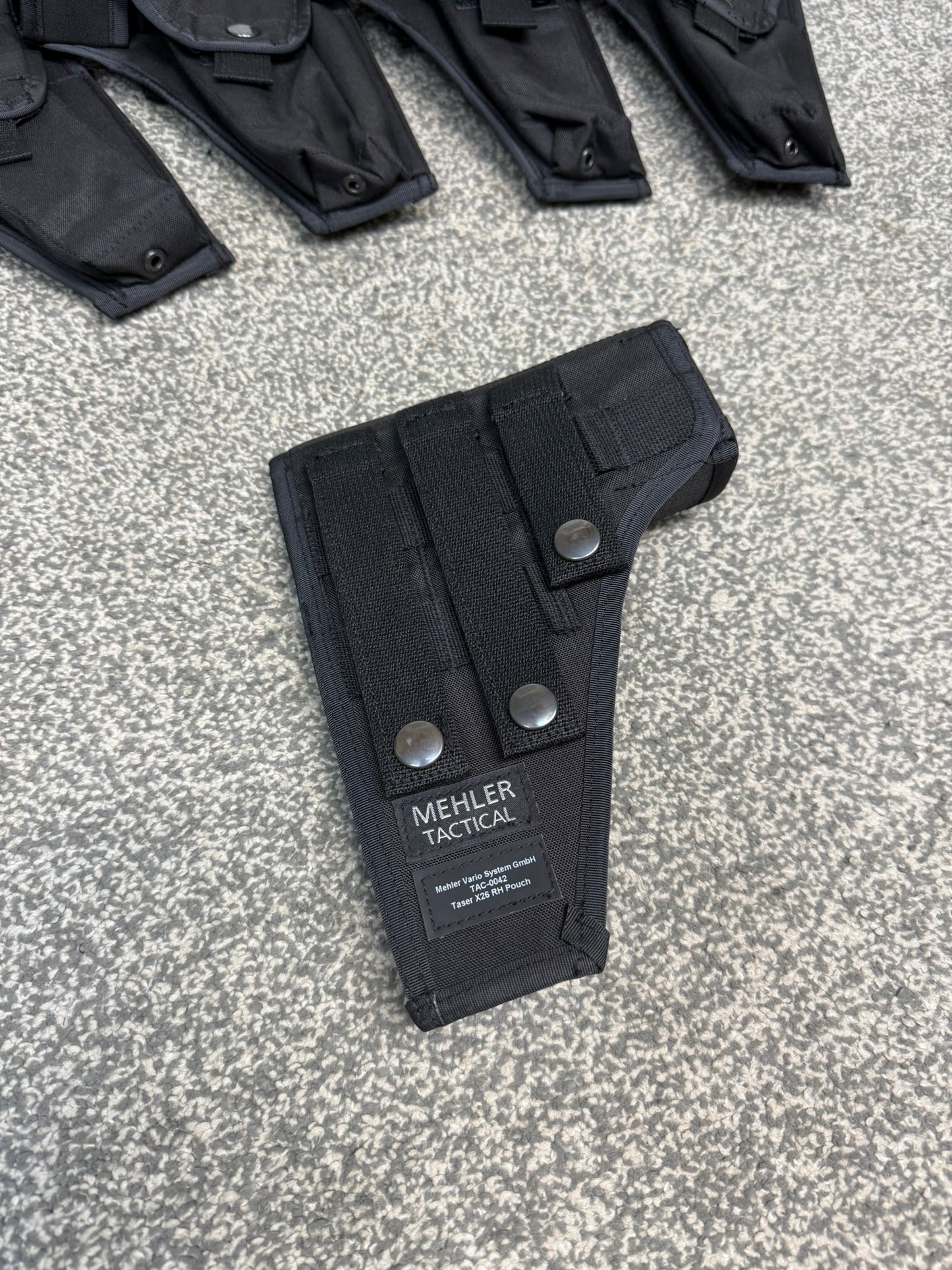 Ex Police Mehler Tactical MOLLE Taser X26 Pouch x5 JOB LOT Vest Airsoft