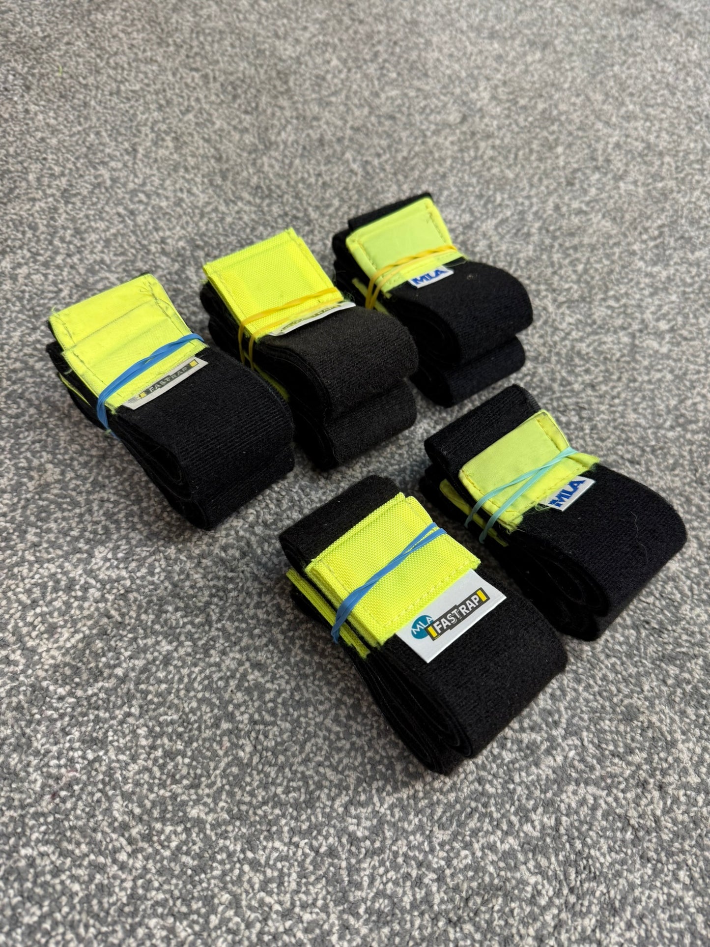 5x Ex Police Fast Strap Leg Restraints Job Lot SIA Security