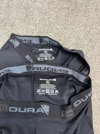 2x Endura Cycling Padded Shorts Undershorts - XL