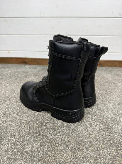 Magnum Elite Shield Met Black Leather Combat Boots UK 5 Ex Police Security Work