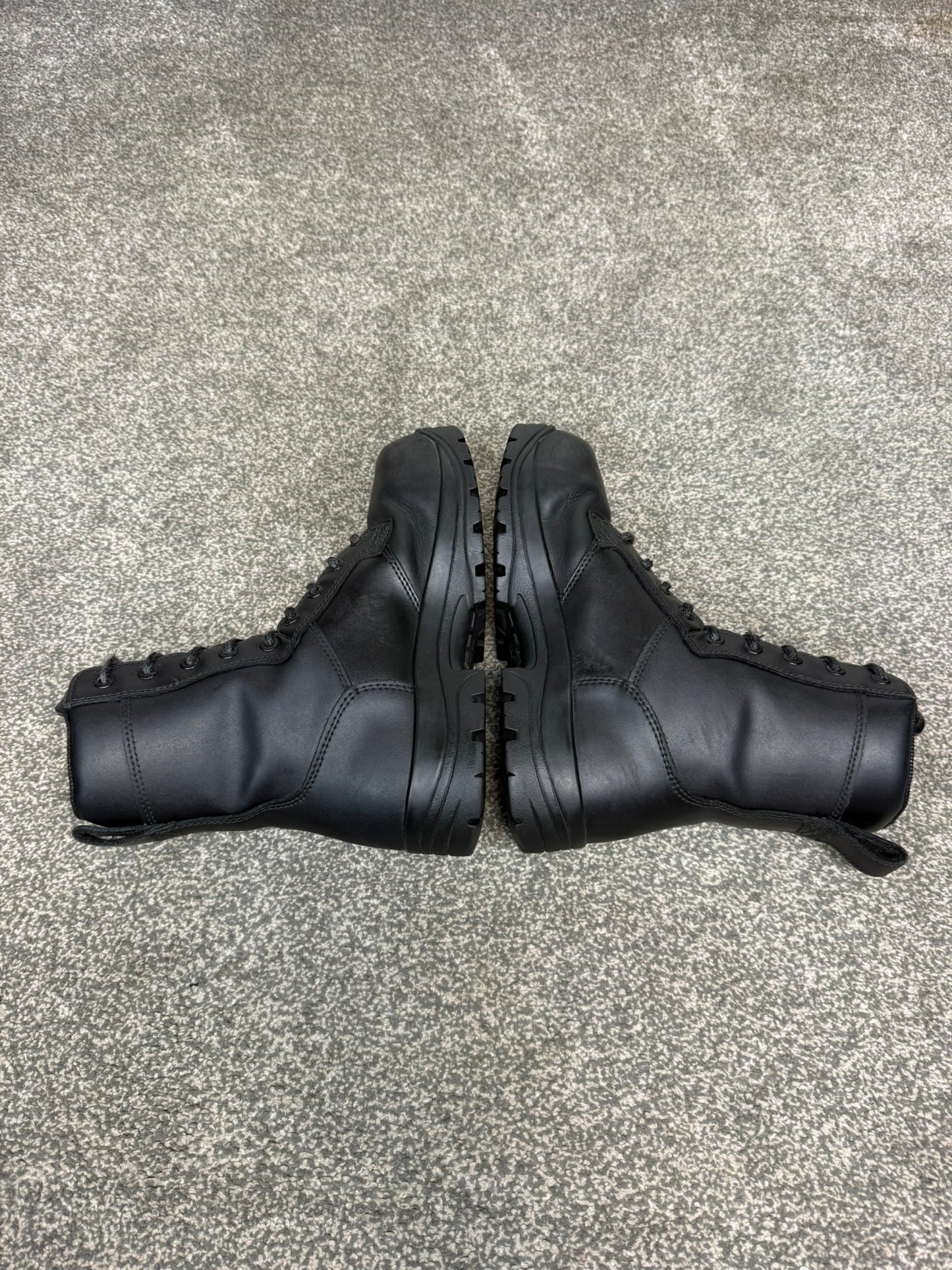 Magnum Elite Shield Met Black Leather Combat Boots UK 5 Ex Police Security Work