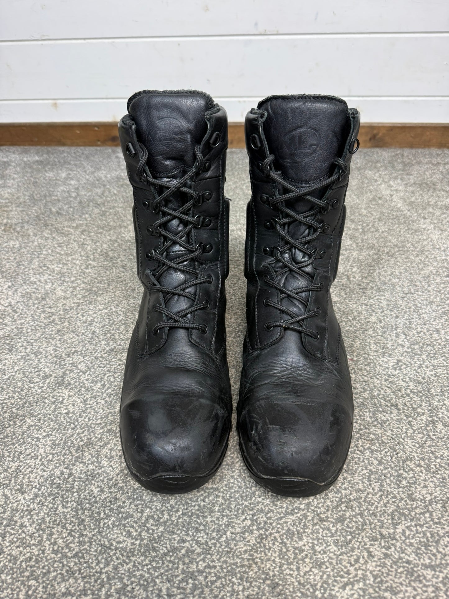 MLA Defender Typhoon Boots UK 12 Public Order Security Ex Police