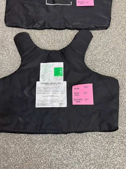 6x Ex Police Stab Vest Body Armour Ballistic Panel Insert Mixed Job Lot