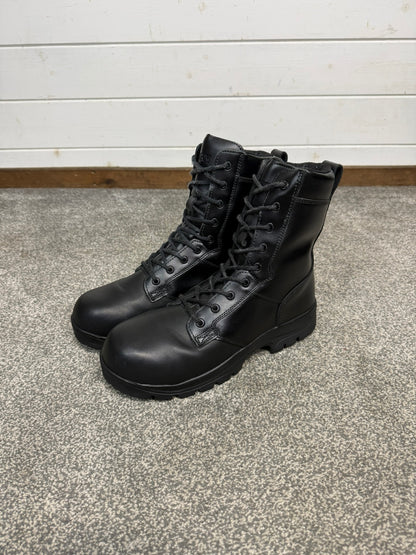 Magnum Elite Shield Met Black Leather Combat Boots UK 10 Ex Police Security Work
