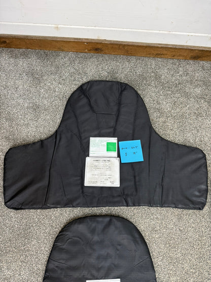 5x Ex Police Stab Vest Body Armour Ballistic Panel Insert Mixed Job Lot