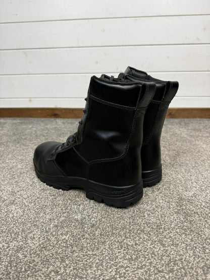 Magnum Elite Shield Met Black Leather Combat Boots UK 10 Ex Police Security Work