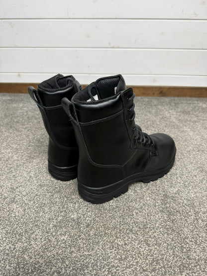 Magnum Elite Shield Met Black Leather Combat Boots UK 10 Ex Police Security Work