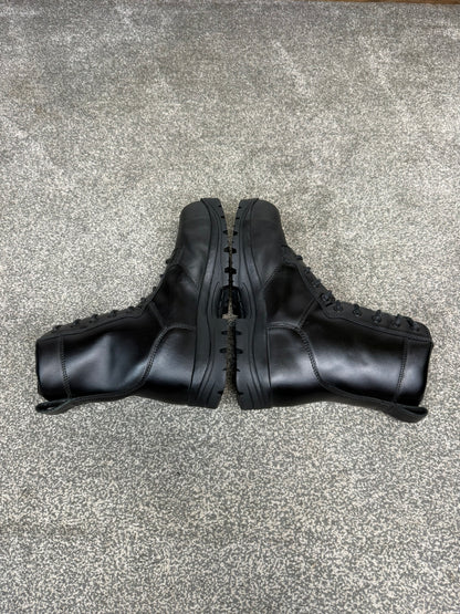 Magnum Elite Shield Met Black Leather Combat Boots UK 10 Ex Police Security Work