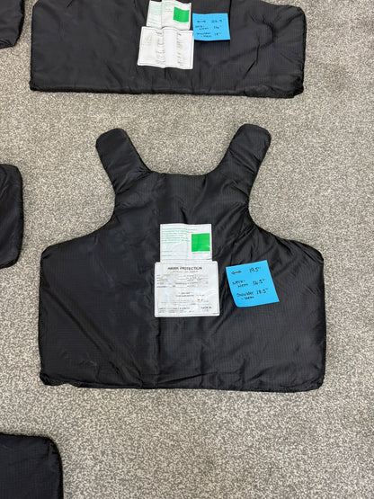 5x Ex Police Stab Vest Body Armour Ballistic Panel Insert Mixed Job Lot