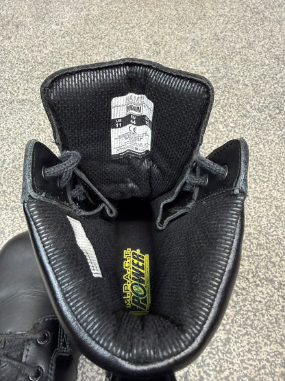 Magnum Elite Shield Met Black Leather Combat Boots UK 10 Ex Police Security Work