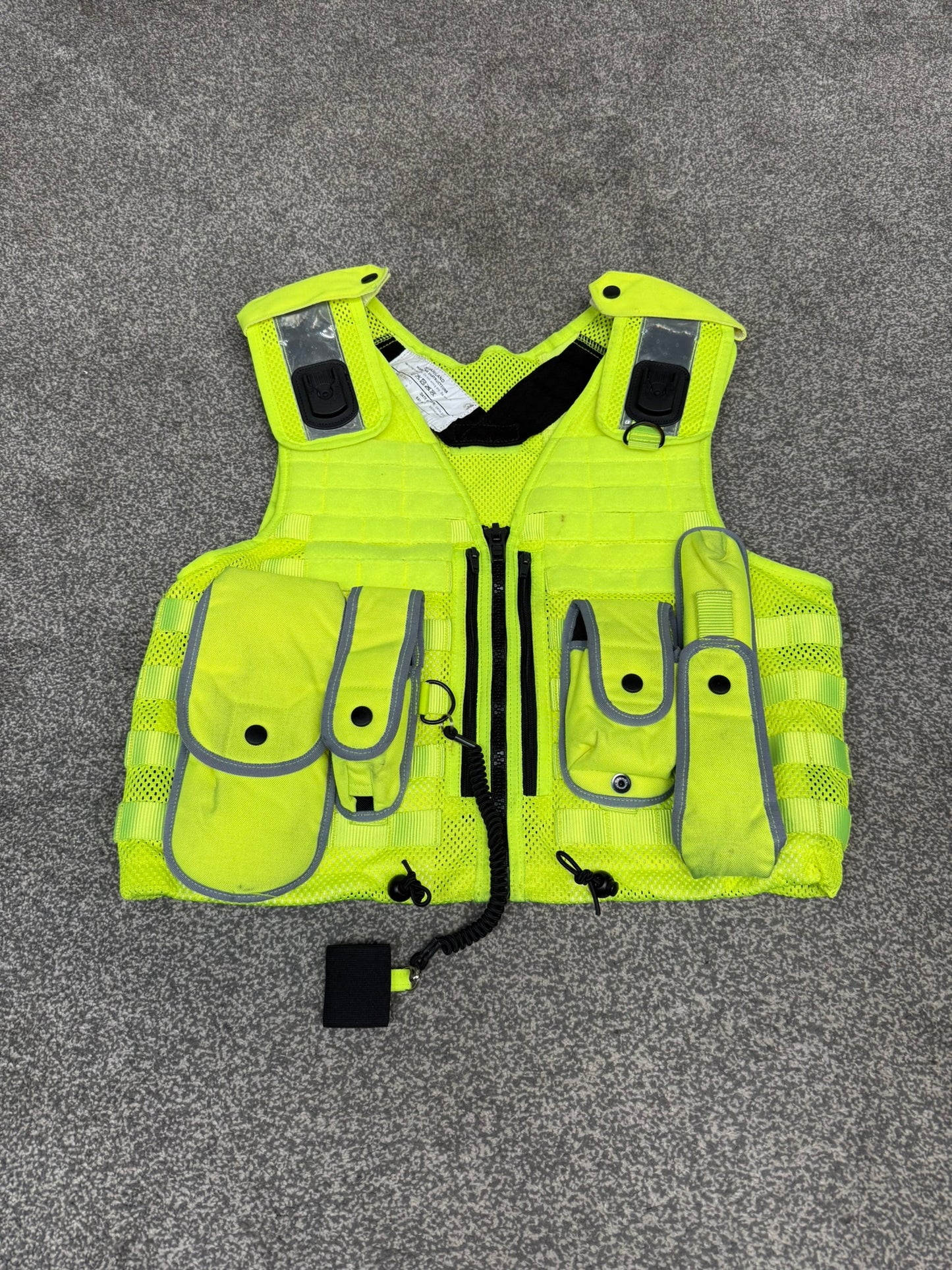 Ex Police Safariland Molle Vest Hi-Vis Tactical Utility Security Vest MED