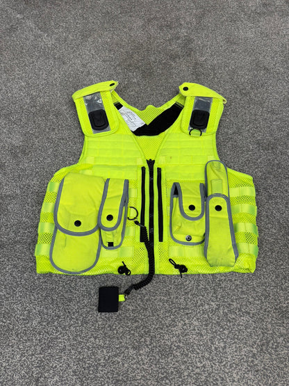 Ex Police Safariland Molle Vest Hi-Vis Tactical Utility Security Vest MED