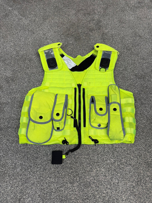 Ex Police Safariland Molle Vest Hi-Vis Tactical Utility Security Vest MED
