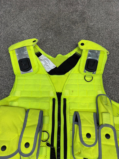 Ex Police Safariland Molle Vest Hi-Vis Tactical Utility Security Vest MED
