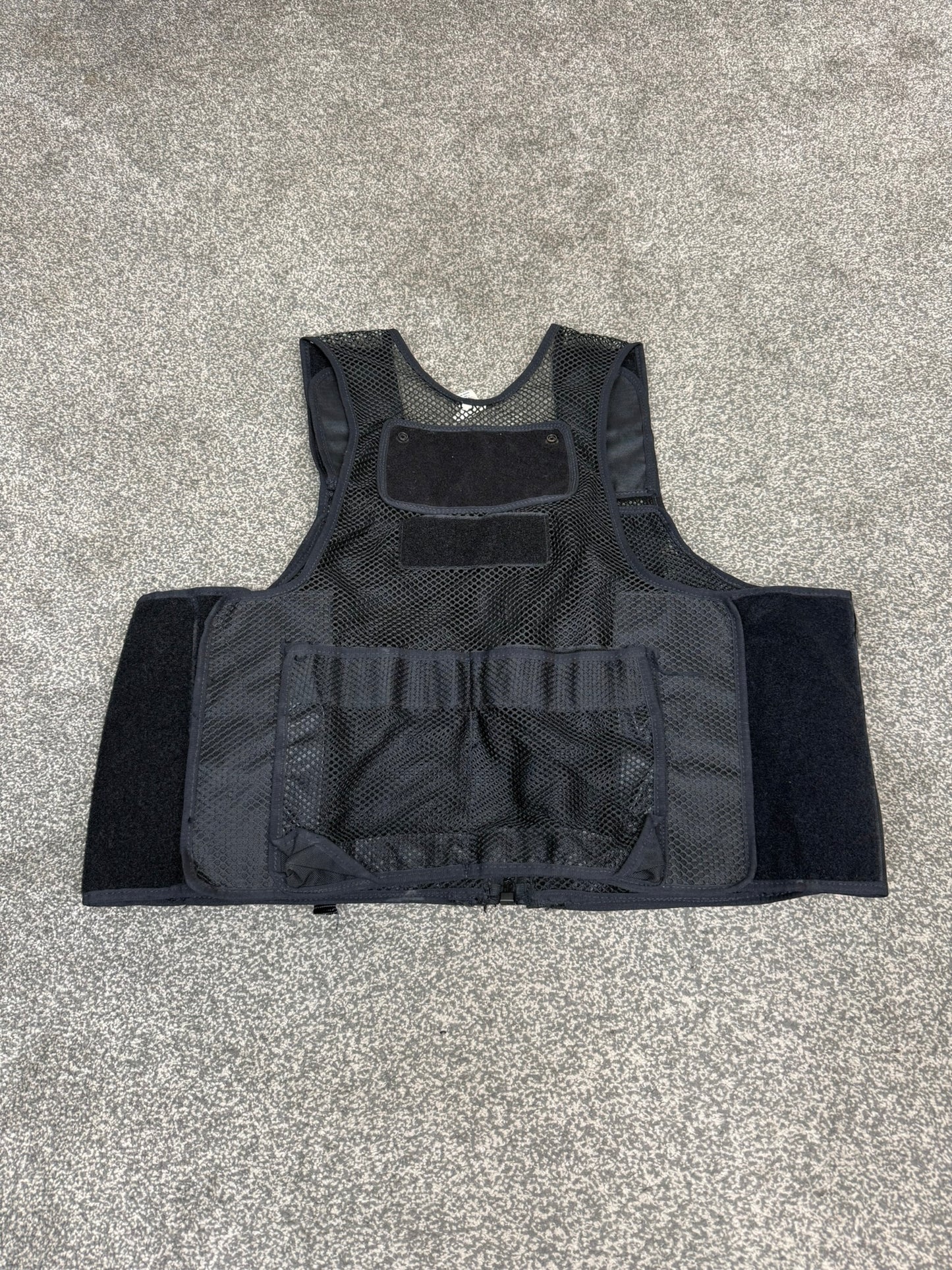 Ex Police Black PWL Taser Vest Utility Tac Vest MEDIUM Airsoft Security