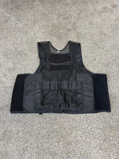 Ex Police Black PWL Taser Vest Utility Tac Vest MEDIUM Airsoft Security