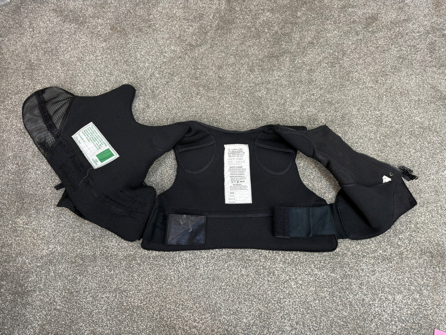 Ex Police Meggitt Yaffy Body Armour Vest Female LRG Anti Stab & Ballistic HG1A & KR2 Security