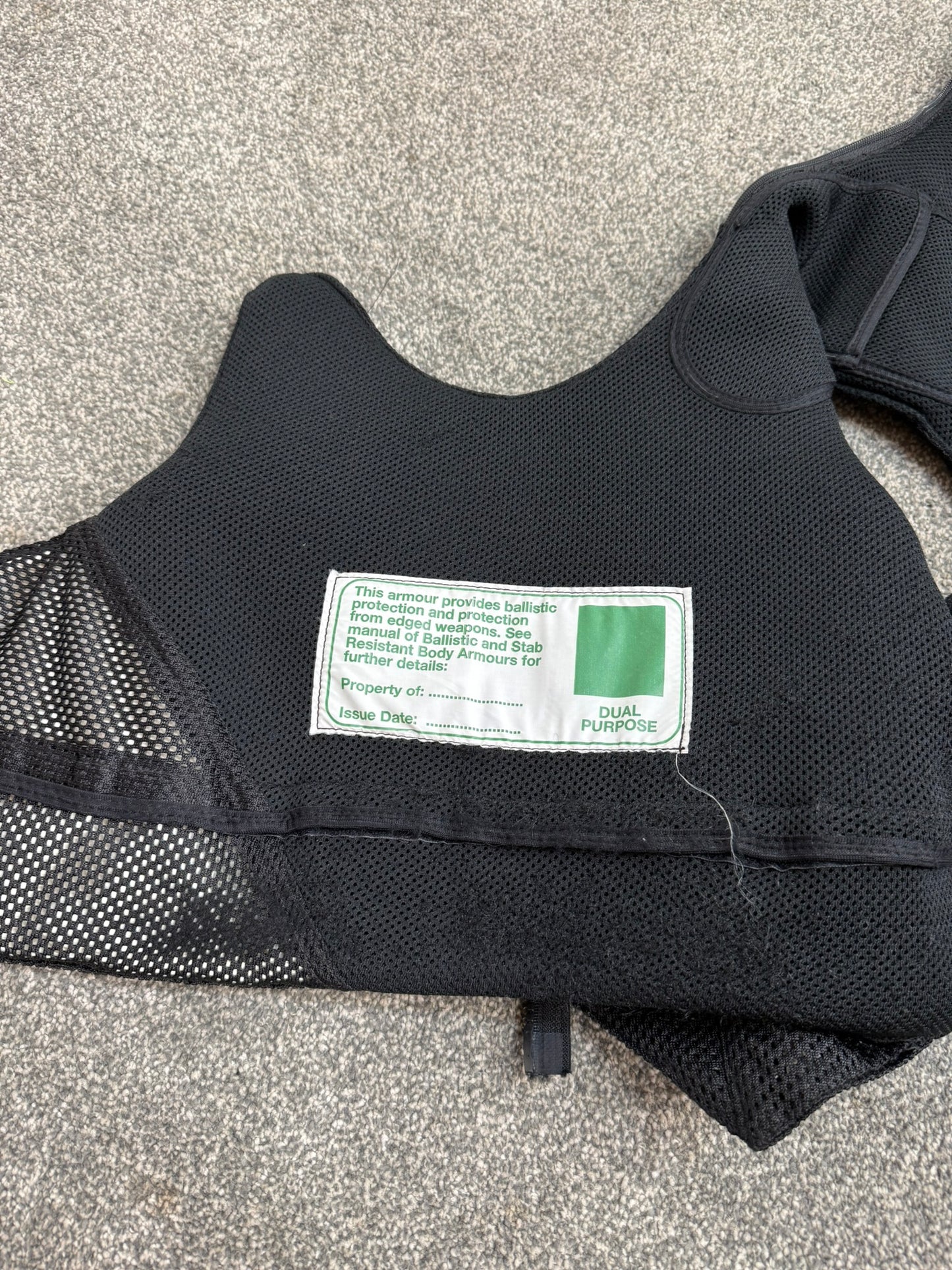 Ex Police Meggitt Yaffy Body Armour Vest Female LRG Anti Stab & Ballistic HG1A & KR2 Security
