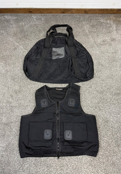 Ex Police Cooneen Body Armour Stab Vest LARGE Anti Stab & Ballistic HG1A & KR1 + Bag