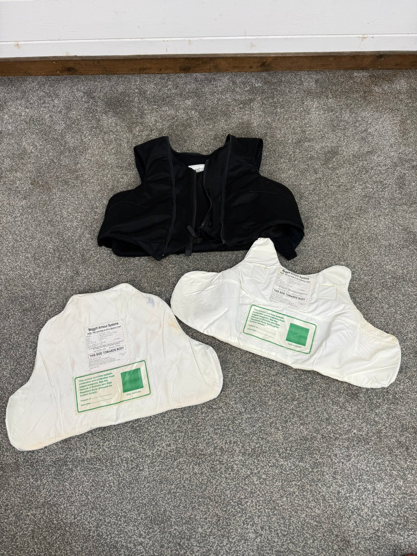 Ex Police Meggitt Yaffy Body Armour Vest Female LRG Anti Stab & Ballistic HG1A & KR2 Security