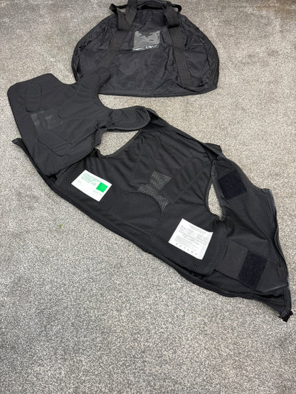 Ex Police Cooneen Body Armour Stab Vest LARGE Anti Stab & Ballistic HG1A & KR1 + Bag