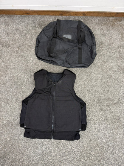 Ex Police Hauberg Body Armour Vest & Bag LRG Anti Stab Ballistic HG2 & KR2