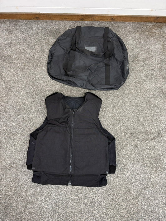 Ex Police Hauberg Body Armour Vest & Bag LRG Anti Stab Ballistic HG2 & KR2