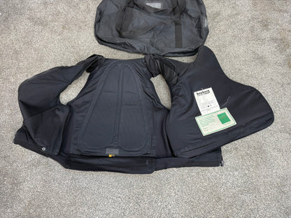 Ex Police Hauberg Body Armour Vest & Bag LRG Anti Stab Ballistic HG2 & KR2