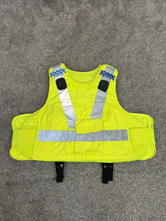 Ex Police Mehler Body Armour Vest XL Anti Stab & Ballistic HG1A & KR1 Security