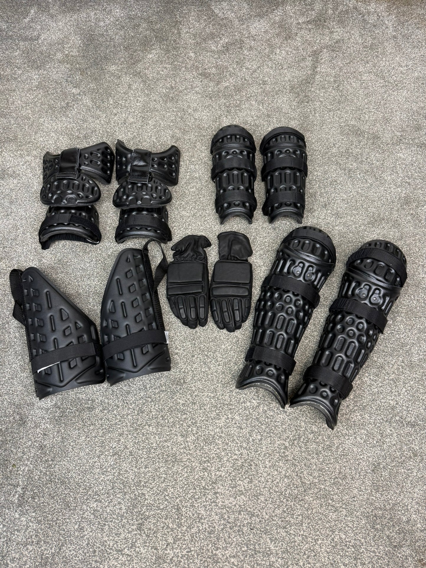 Ex Police Riot Guard Job Lot Shoulder Arms Leg Security Dog Handler Paintball Airsoft