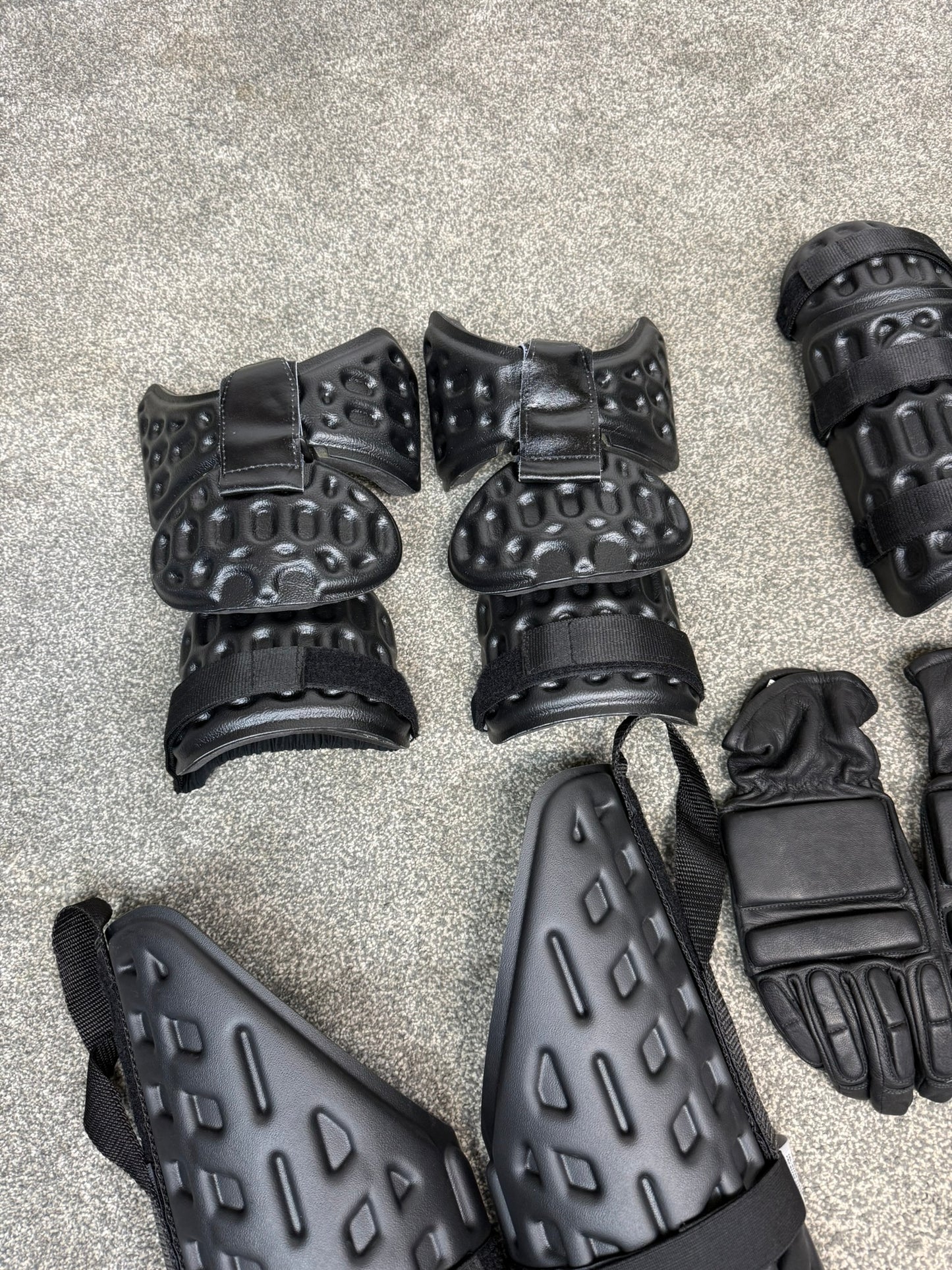 Ex Police Riot Guard Job Lot Shoulder Arms Leg Security Dog Handler Paintball Airsoft