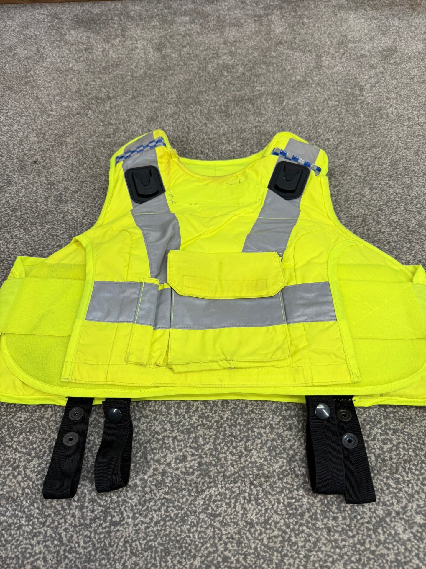 Ex Police Mehler Body Armour Vest SML-MED Anti Stab & Ballistic HG1A & KR1 Security