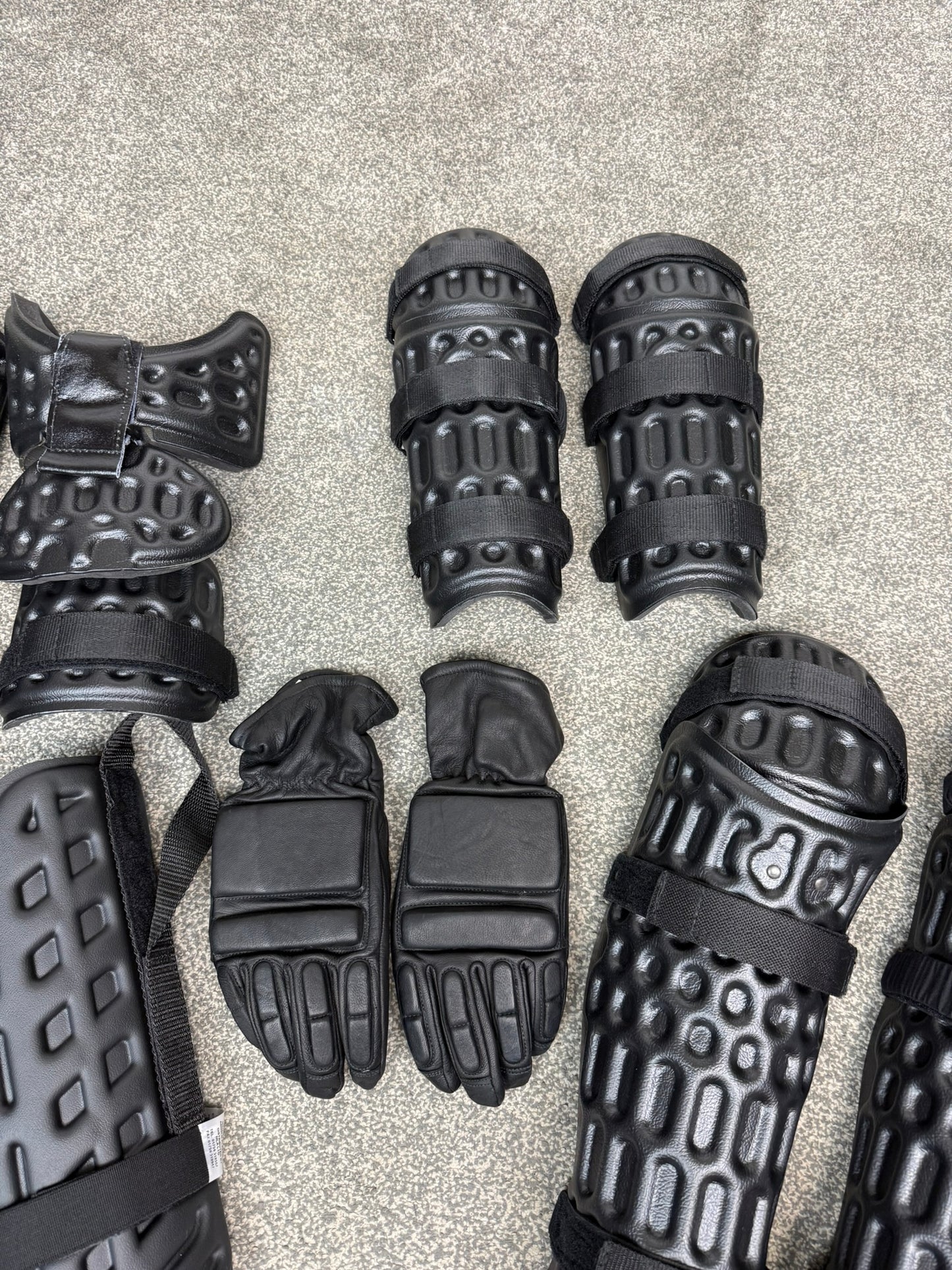 Ex Police Riot Guard Job Lot Shoulder Arms Leg Security Dog Handler Paintball Airsoft