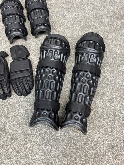 Ex Police Riot Guard Job Lot Shoulder Arms Leg Security Dog Handler Paintball Airsoft