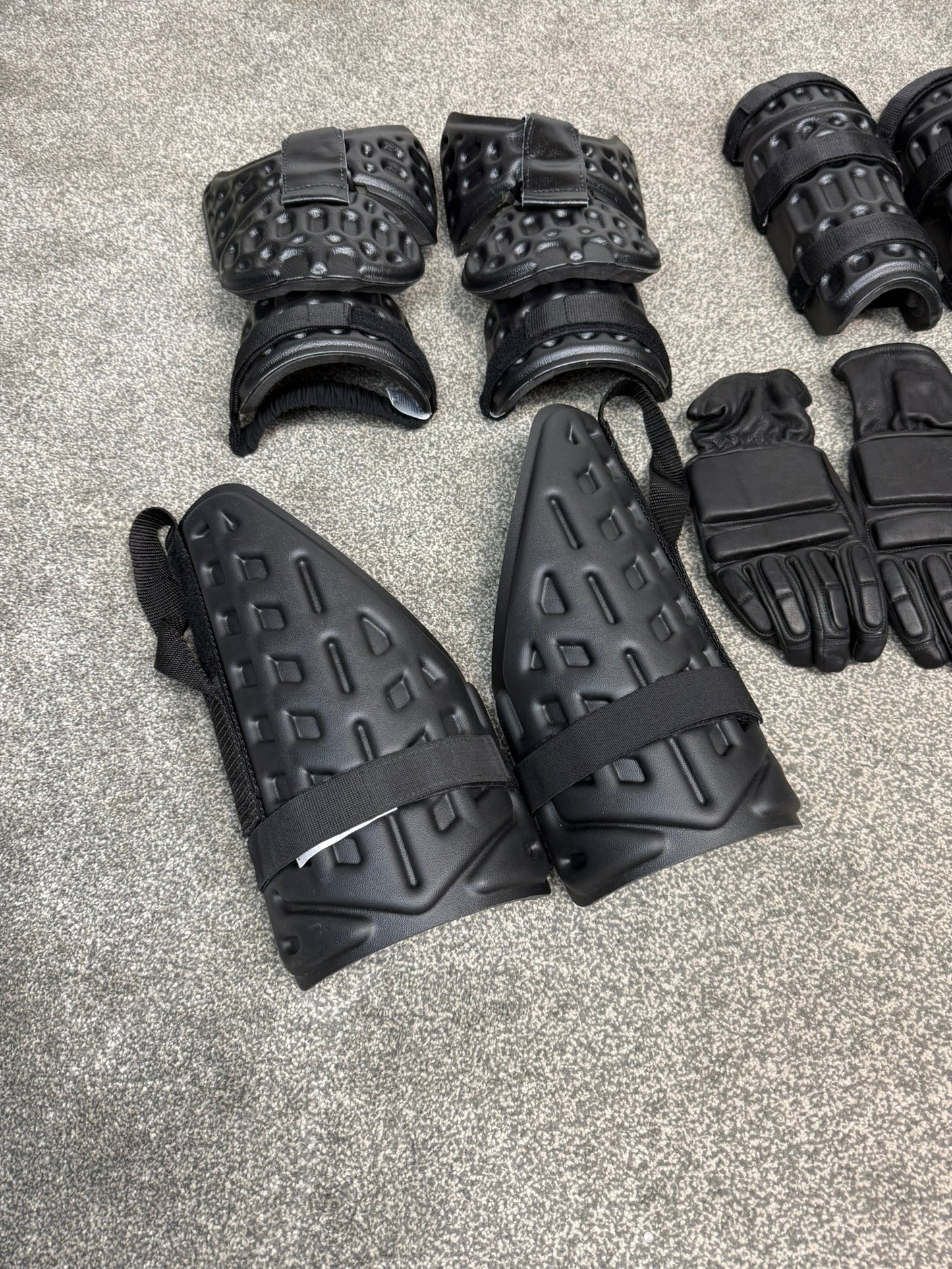 Ex Police Riot Guard Job Lot Shoulder Arms Leg Security Dog Handler Paintball Airsoft