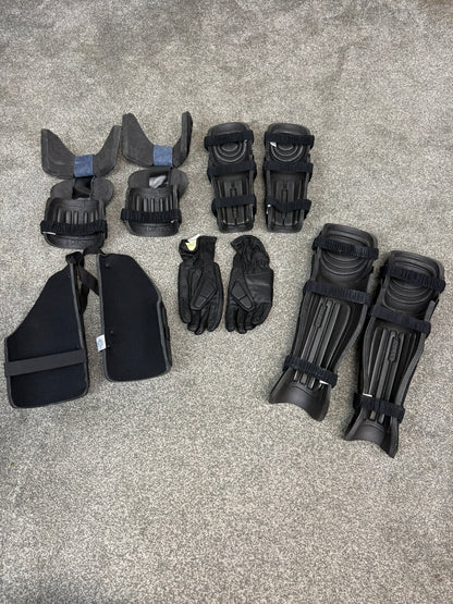 Ex Police Riot Guard Job Lot Shoulder Arms Leg Security Dog Handler Paintball Airsoft