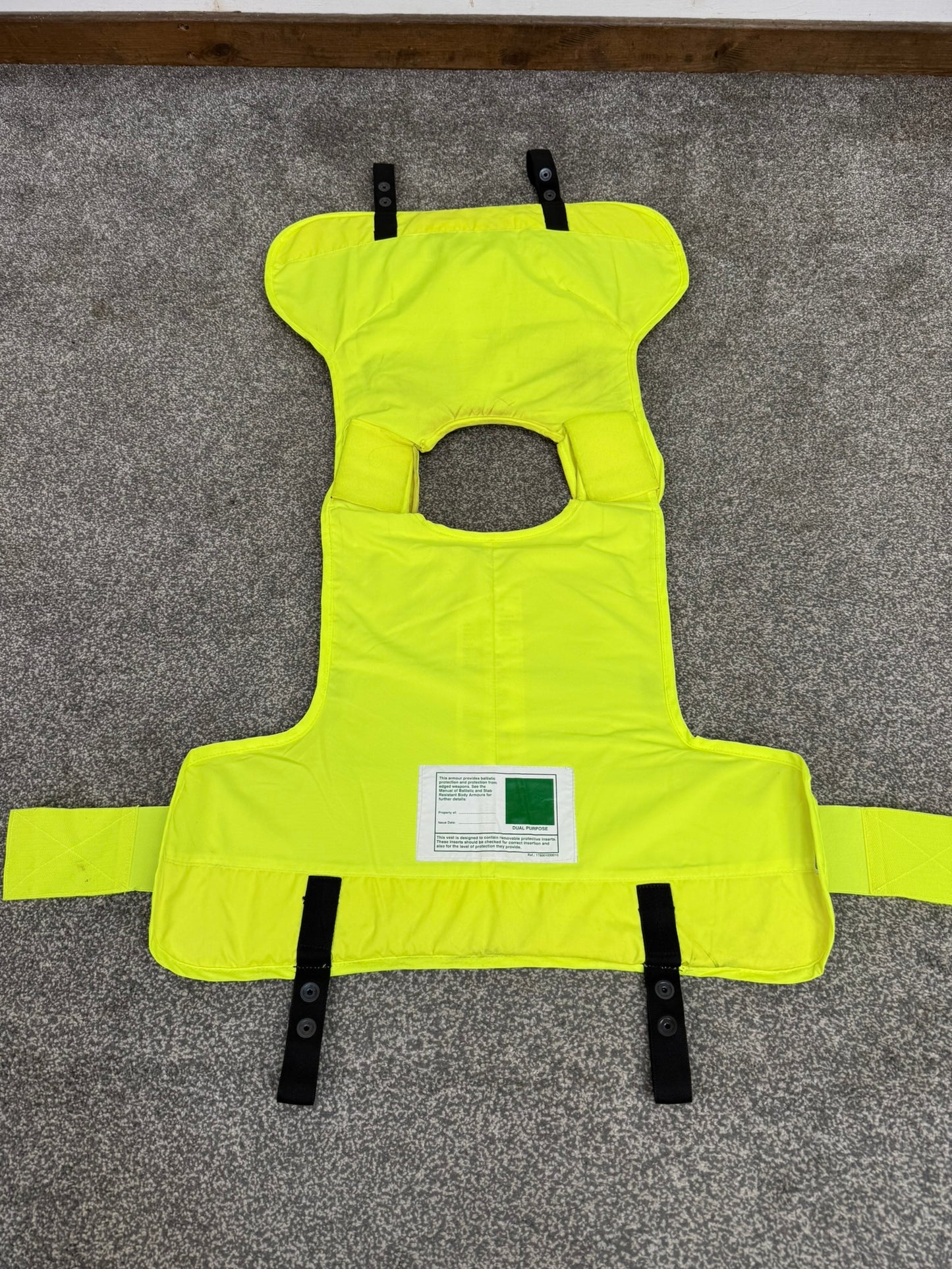 Ex Police Mehler Body Armour Vest SML-MED Anti Stab & Ballistic HG1A & KR1 Security
