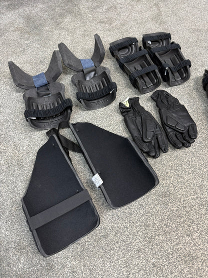Ex Police Riot Guard Job Lot Shoulder Arms Leg Security Dog Handler Paintball Airsoft