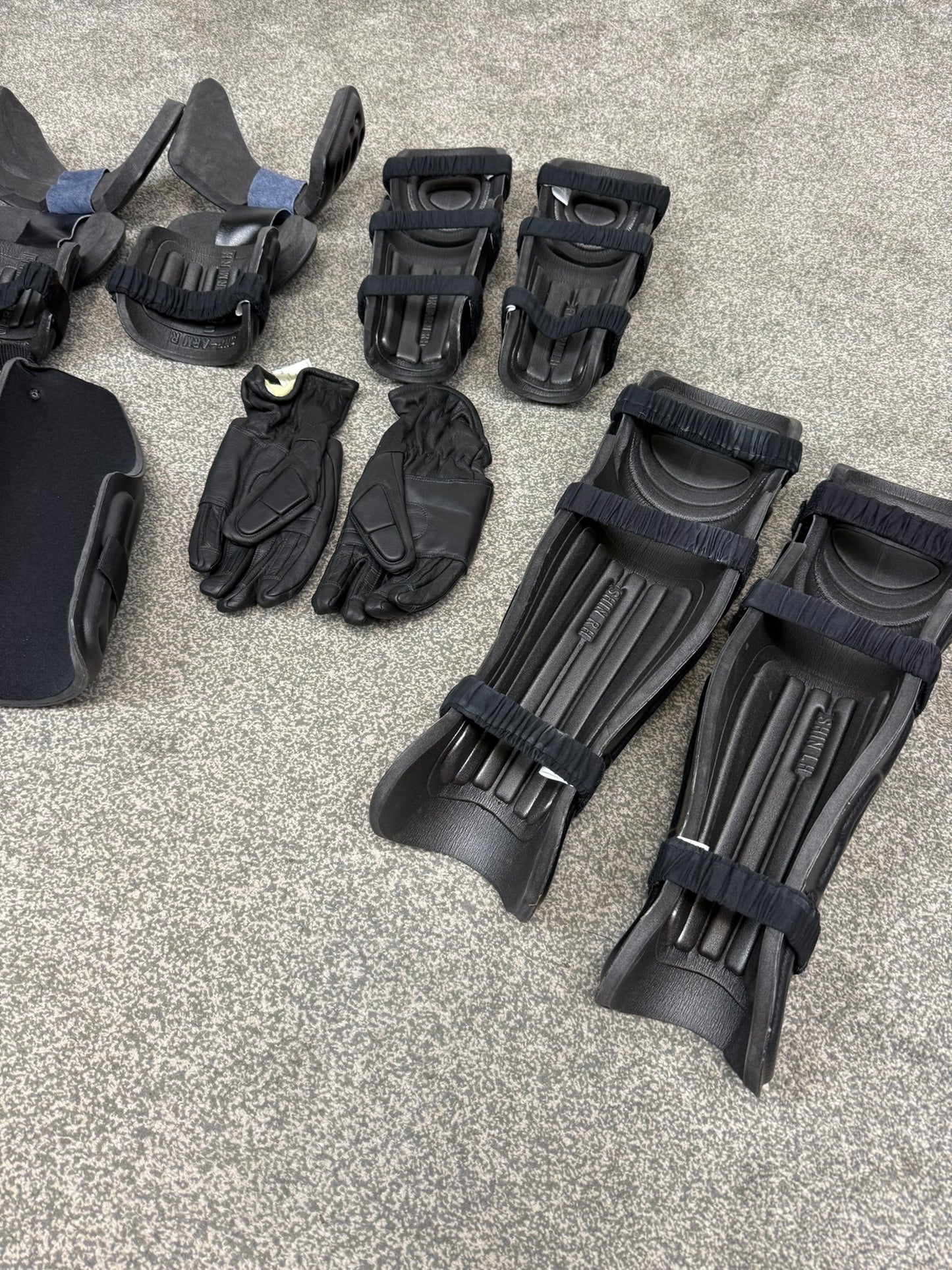 Ex Police Riot Guard Job Lot Shoulder Arms Leg Security Dog Handler Paintball Airsoft