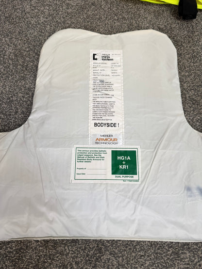 Ex Police Mehler Body Armour Vest SML-MED Anti Stab & Ballistic HG1A & KR1 Security