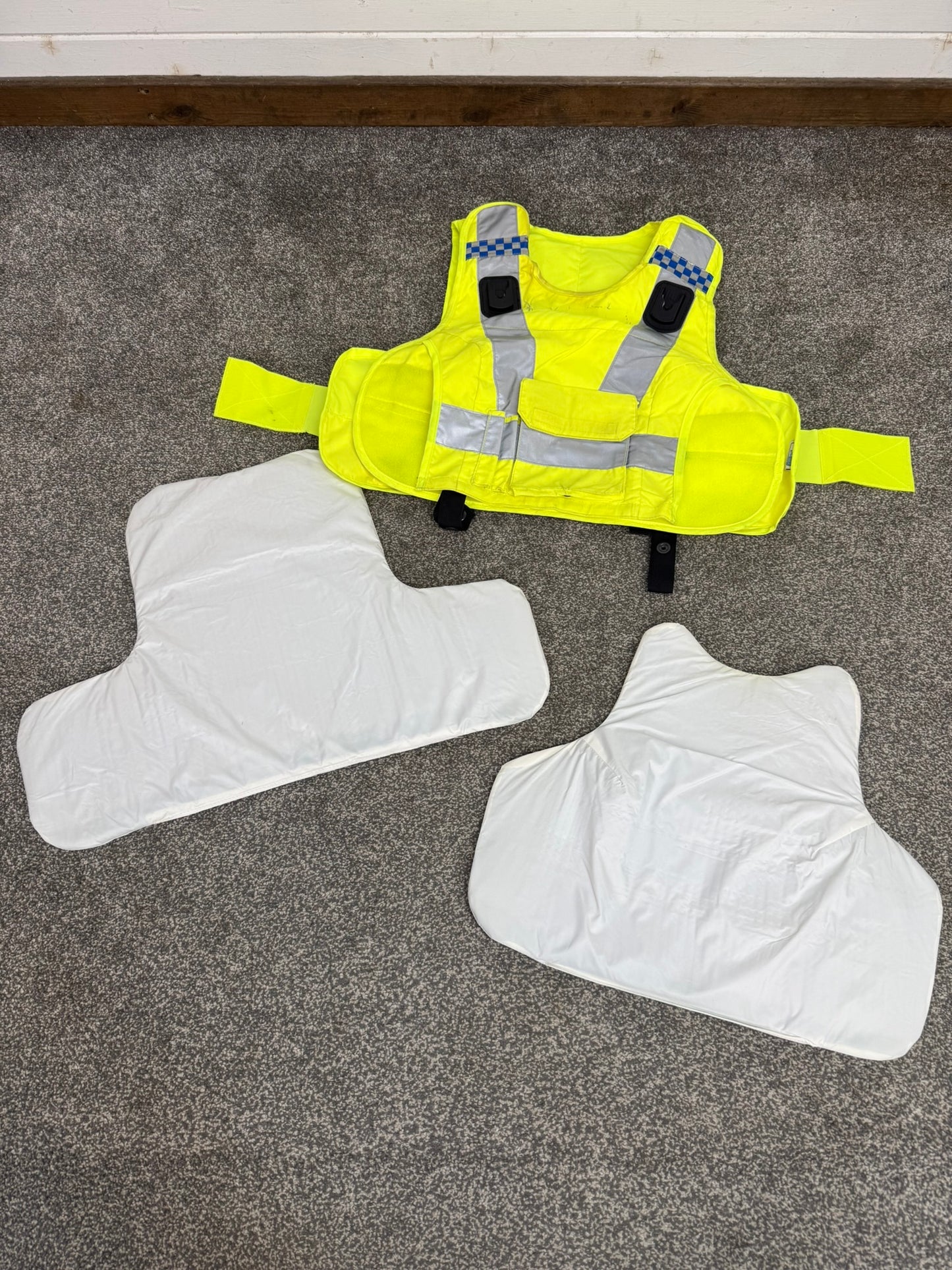 Ex Police Mehler Body Armour Vest SML-MED Anti Stab & Ballistic HG1A & KR1 Security
