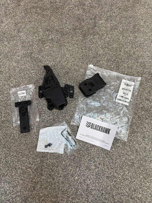 NEW Blackhawk CQC Taser X2 Holster Holder MOLLE Belt & AXON Ex Police Airsoft Cosplay