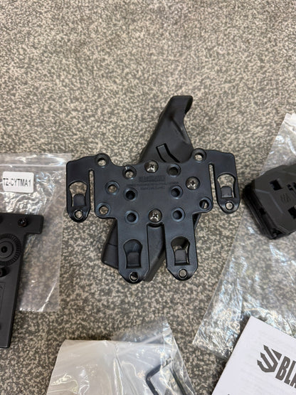 NEW Blackhawk CQC Taser X2 Holster Holder MOLLE Belt & AXON Ex Police Airsoft Cosplay