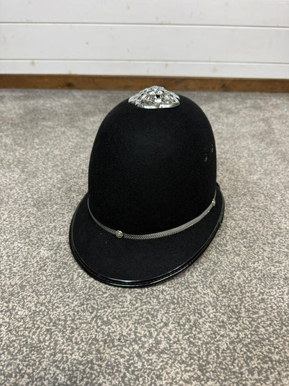 Ex Police Bobby Custodian Helmet Rose Top 57cm Fancy Dress Display