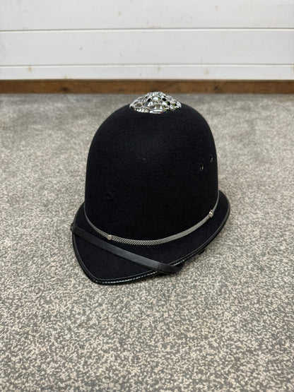 Ex Police Bobby Custodian Helmet Rose Top 58cm Fancy Dress Display
