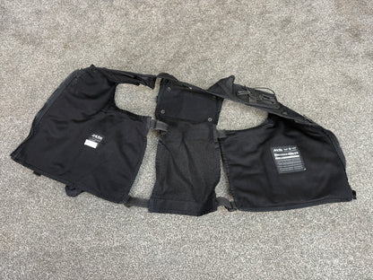 Arktis Black Firearms Vest Ex Police Utility Tac Vest XXL Airsoft Security Patrol